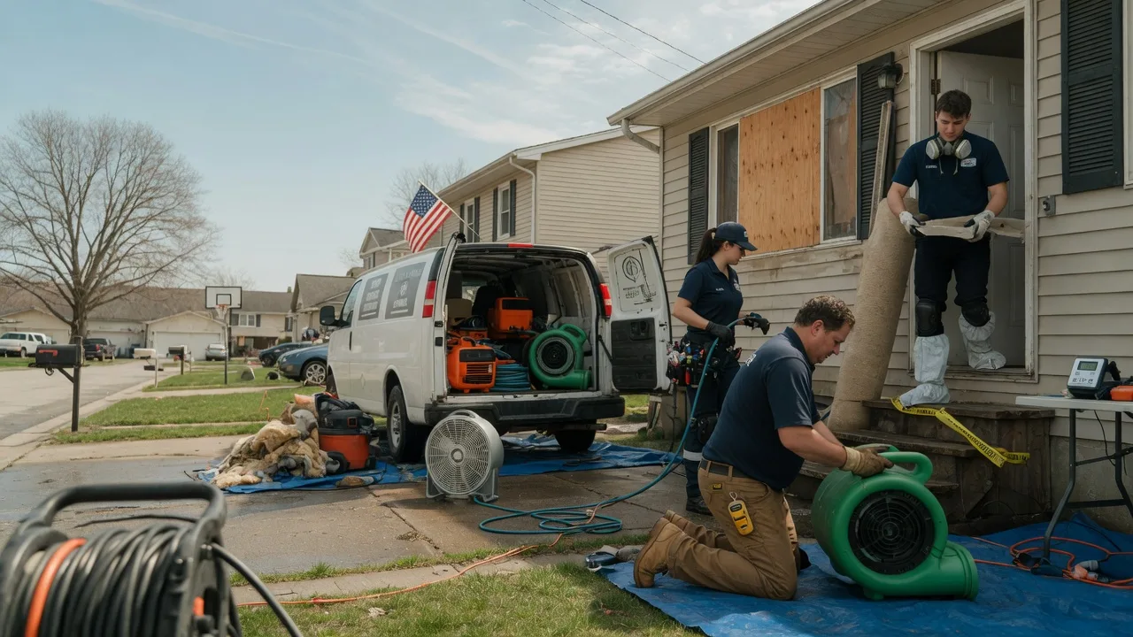 Water Damage Restoration in Patoka, IN near me